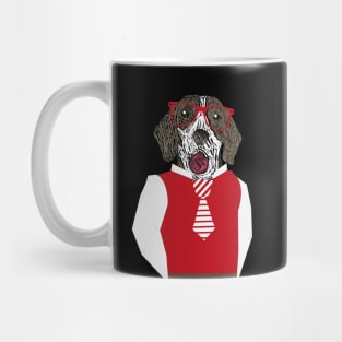 Hipster Dog Mug